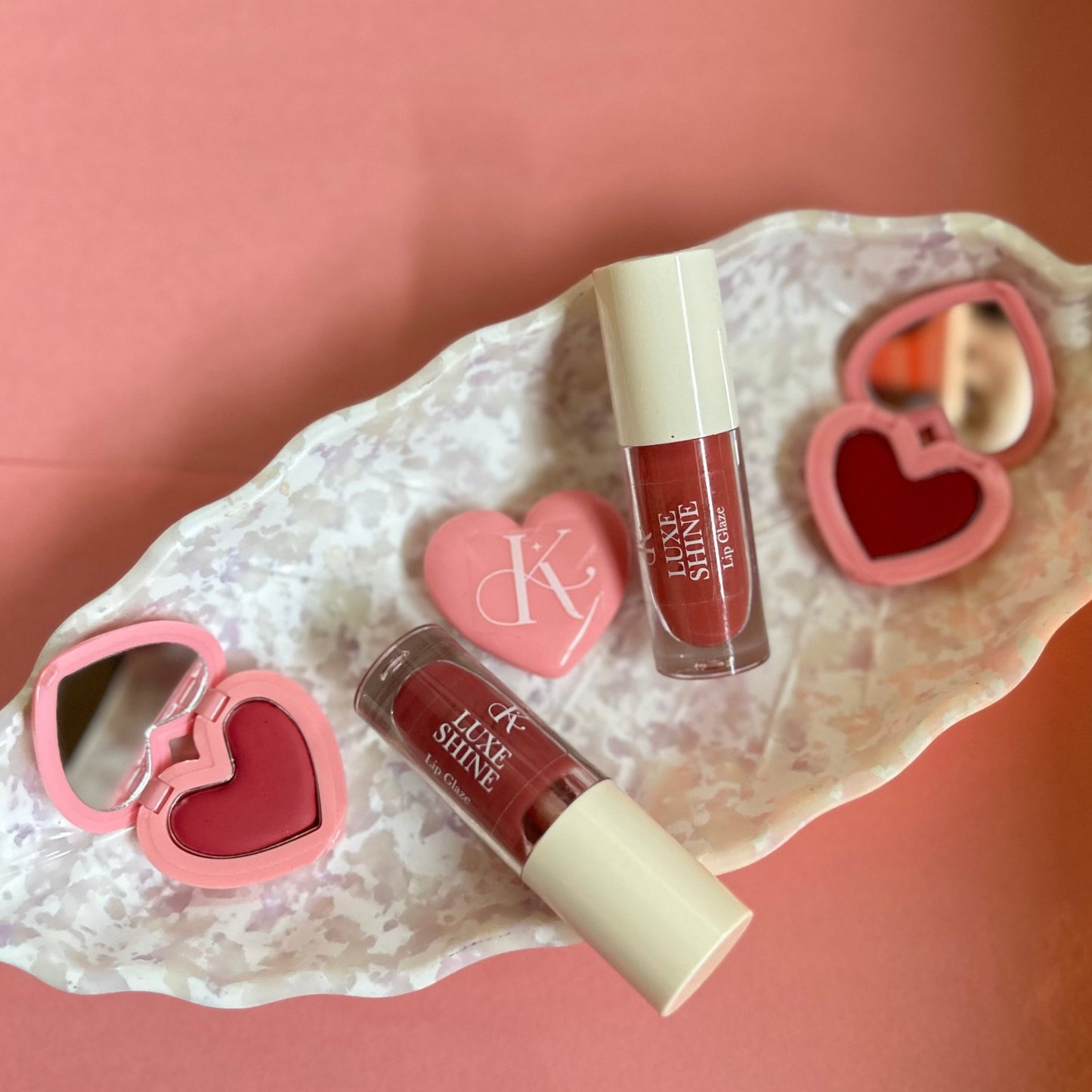 2 Lip Glaze + 2 Lip and Cheek Tint Combo